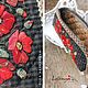  ' Oriental poppies'. Japanese patchwork. Beauticians. Olga Abakumova. Lolenya (lolenya). Online shopping on My Livemaster.  Фото №2