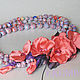 Заказать БУСЫ ЛЕТНИЕ. TEMPORADA DE VERANEO. Кумпан Юлия FLOWERS  ACCESSORIES. Ярмарка Мастеров. . Колье Фото №3