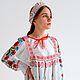 Русско-народный женский сарафан и рубашка Маки. Карнавальные костюмы. Moun. Ярмарка Мастеров.  Фото №7
