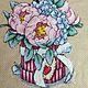Order Cross stitch Bouquet in a hatbox. Alena (Sweet Home). Livemaster. . Pictures Фото №3