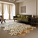  ковёр ручной работы из шкур коровы. Ковры для дома. luxury-patchwork. Интернет-магазин Ярмарка Мастеров.  Фото №2