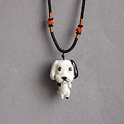 Украшения handmade. Livemaster - original item Pendant: Doggie , cute Doggie. Handmade.