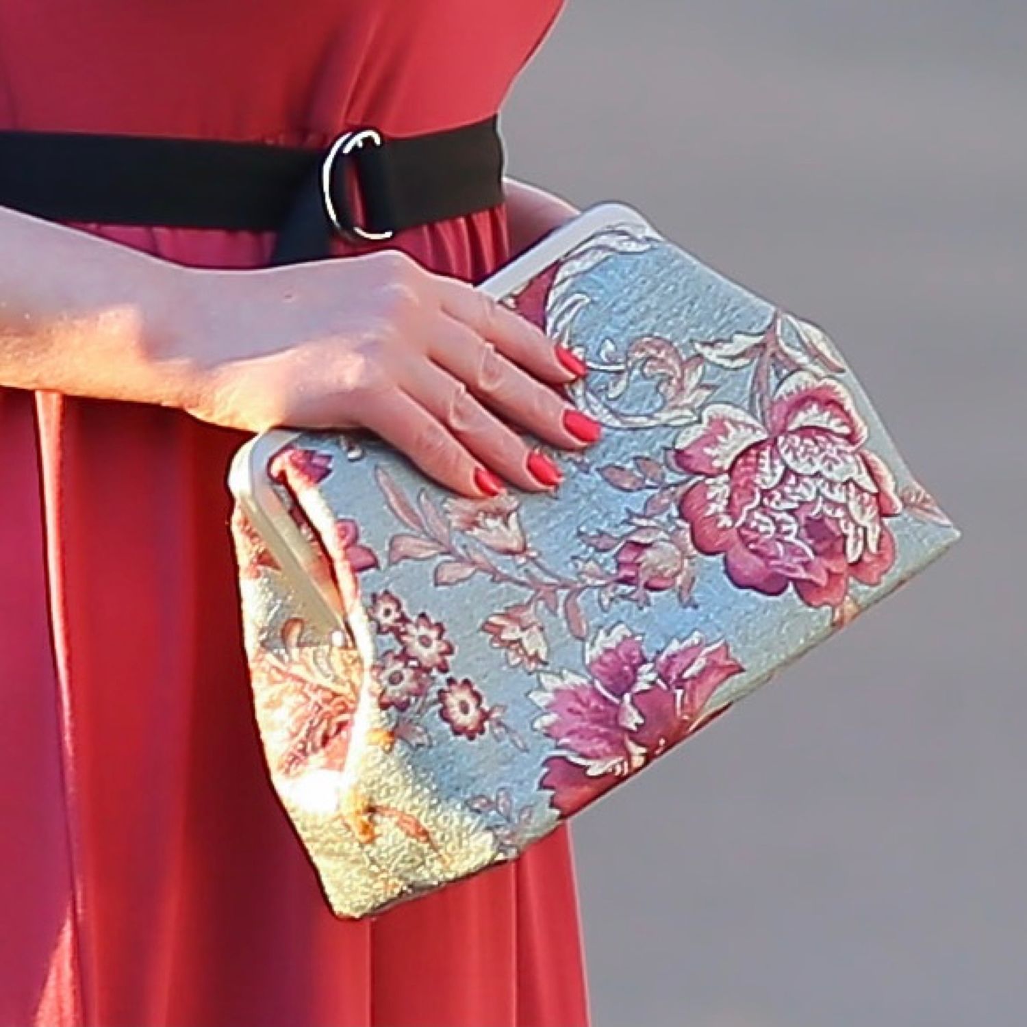 In stock! Clutch Floral textile on the clasp, Clutches, Moscow,  Фото №1