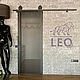 Дверь амбарная лофт LF-386. Двери. Leo-loft. Интернет-магазин Ярмарка Мастеров.  Фото №2
