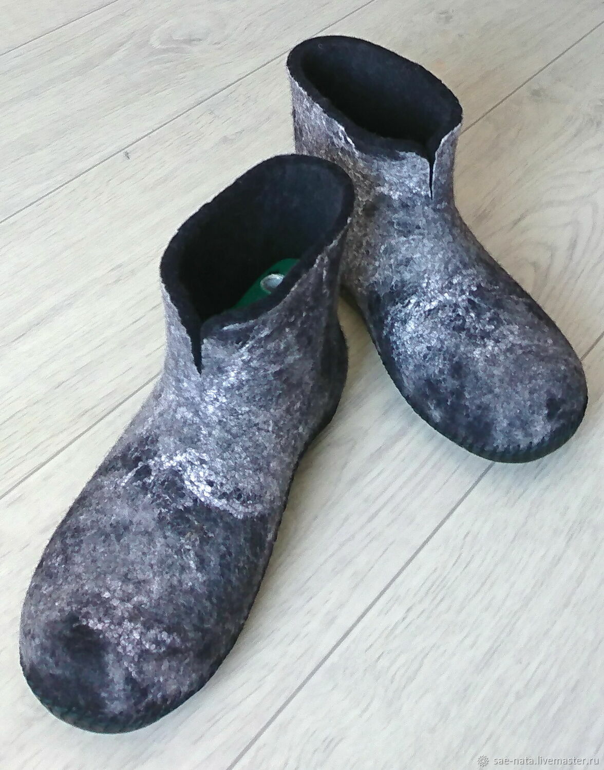Boots women's short, Felt boots, Leninsk-Kuznetsky,  Фото №1