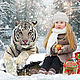 Новогодний коллаж в год Тигра, Фото, Москва,  Фото №1