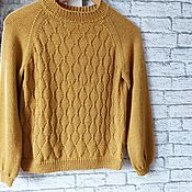 Одежда handmade. Livemaster - original item Jerseys: Sweater made of Italian merino 