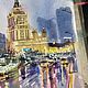 Заказать  Ночная москва. Арт-бутик Антиповой Дарьи. Ярмарка Мастеров. . Картины Фото №3