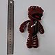 Сэкбой Вязаный человечек " Little big planet ". Мягкие игрушки. City-нити_161. Ярмарка Мастеров.  Фото №12