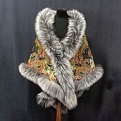 Аксессуары handmade. Livemaster - original item Pavlovoposadskaya shawl 