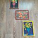  Триптих "Весенние цветы", Картины, Москва,  Фото №1