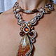 Set: necklace earrings set 'Young Sep'. Jewelry Sets. elenshabaev (elenshabaev). My Livemaster. Фото №4