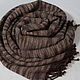 Домотканый шарф "Краски осени". Меринос в одну нить. Шарфы. Weaving Finds. Ручное ткачество.. Ярмарка Мастеров.  Фото №4
