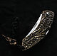 Накладки на нож:  Ravenman of palaeolith. Ножи. Джон Доу (TrollishJewelry). Ярмарка Мастеров.  Фото №4
