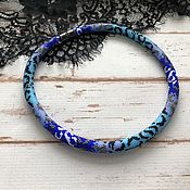 Украшения handmade. Livemaster - original item Blue Leopard Bead Harness. Handmade.