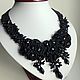 Колье из бисера. Колье. Jewelry By Marite. Интернет-магазин Ярмарка Мастеров.  Фото №2