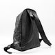 Рюкзак из кожи - Backpack Undeground Graphit. Рюкзаки. Сумки из кожи ANGELDEMONS  design. Ярмарка Мастеров.  Фото №5