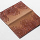 Leather Checkbook Cover - Reddish Brown Long Wallet. Wallets. Two Starlings. Online shopping on My Livemaster.  Фото №2