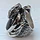 The ring with the 'Dragon' sherl'. Rings. masterskai. My Livemaster. Фото №6
