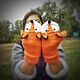  Socks and mittens knitted Chanterelles. Socks. Людмила Жердева (Handmey) (Handmey). My Livemaster. Фото №4