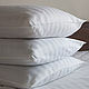White linen, Turkish stripe satin,140gr/m2. Bedding sets. Warm gift. Online shopping on My Livemaster.  Фото №2