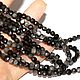 Заказать Обсидиан 4мм нить 38см. Beads. Ярмарка Мастеров. . Бусины Фото №3