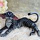 Copy of Copy of Copy of Collectible toy Bengal cat. Stuffed Toys. klemabears. My Livemaster. Фото №10