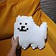 Игрушка подушка Toby Fox. Мягкие игрушки. Куклы и игрушки ручной работы. Интернет-магазин Ярмарка Мастеров.  Фото №2