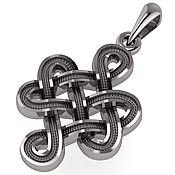 Фен-шуй и эзотерика handmade. Livemaster - original item Amulet Knot of good luck, love and prosperity. Handmade.
