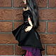 Лилит - Королева Ночи, авторская кукла. Интерьерная кукла. 'Tanzende Schatten' Авторские куклы. Ярмарка Мастеров.  Фото №5