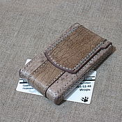 Сувениры и подарки handmade. Livemaster - original item Python cigarette case (pack case) for thin slims cigarettes. Handmade.