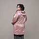 Parka of pink raincoat 'chameleon', with a hood. Art.4325. Parkas jacket. MilaMi. My Livemaster. Фото №4