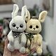 Тедди-зайчик. Мишки Тедди. Звери из искусственного меха  (nataly-dolls-). Интернет-магазин Ярмарка Мастеров.  Фото №2