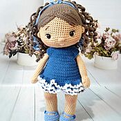 Куклы и игрушки handmade. Livemaster - original item Black Friday : Knitted doll Dasha. Handmade.