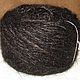 the black yarn for hand knitting yarn in skeins spun and washed
