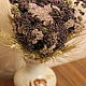 Order Bouquet-dried flowers-amulet of marriage bonds. Ekostil. Livemaster. . Flowers are dry and stable Фото №3