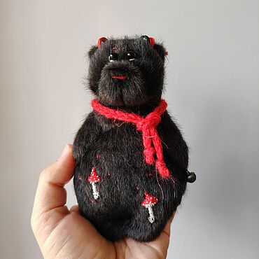 Куклы и игрушки ручной работы. Ярмарка Мастеров - ручная работа Мишка. Handmade.