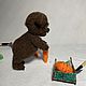 МК Мишка-Кочерыжка. Амигуруми куклы и игрушки. ryzhik. Интернет-магазин Ярмарка Мастеров.  Фото №2