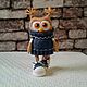 Owl sneakers. Amigurumi dolls and toys. Rina Frost. My Livemaster. Фото №4