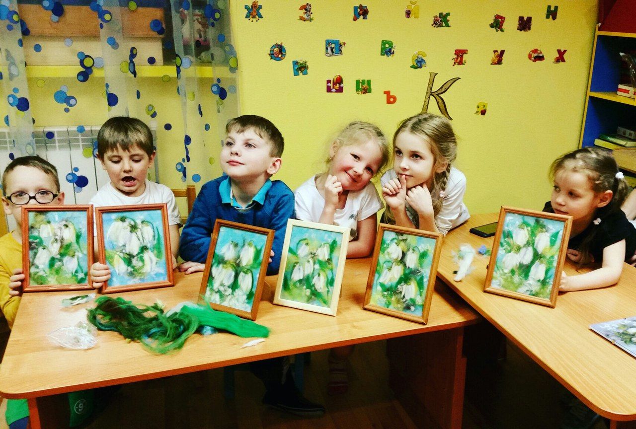 Провожу мастер классы по живописи шерстью.
