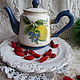 Summer berries interior a teapot. Utensils. Things history. Online shopping on My Livemaster.  Фото №2