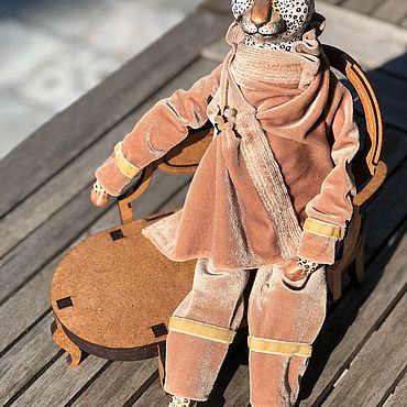 Куклы и игрушки ручной работы. Ярмарка Мастеров - ручная работа Леопард. Handmade.