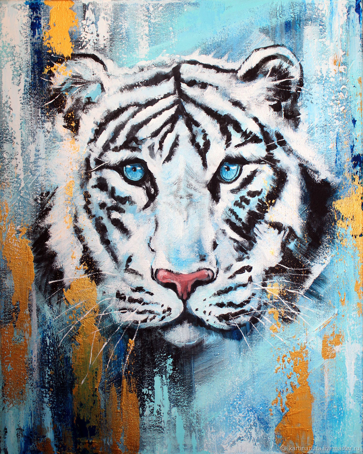 White Tiger interior painting, Pictures, Azov,  Фото №1