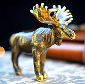 Горный козел статуэтка фигурка миниатюра бронзовая коллекционная