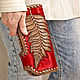 Leather wallet 'Ferns small'. Wallets. schwanzchen. Online shopping on My Livemaster.  Фото №2