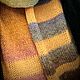 Knitted scarf 'Bright autumn'. Scarves. YULYA BLACKBERRY. My Livemaster. Фото №5