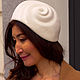 White hat ' Fleece», Hats1, Moscow,  Фото №1