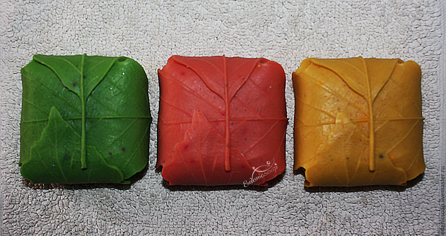 Handmade soap "Envelope from the leaves" заказать на Ярмарке Мастеров