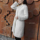 Cardigan long white. Cardigans. CUTE-KNIT by Nata Onipchenko. Online shopping on My Livemaster.  Фото №2