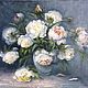 Oil painting White peonies author's work. Pictures. Ирина Димчева. Online shopping on My Livemaster.  Фото №2